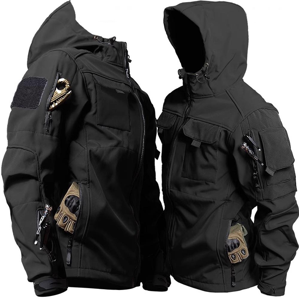 Men Windbreaker Jackets Waterproof Hooded Coat Male Jackets Men Autumn Outdoor Hiking Bomber Outwear