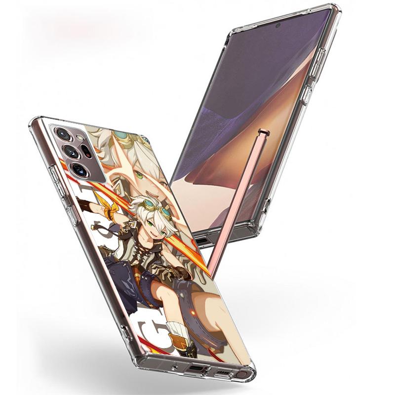 Genshin Impact Anime Cover Phone Case For Samsung Galaxy S26 S25 Edge S24 Ultra S23 S22 Plus S21 S20 FE Soft Fundas Shell Galaxy