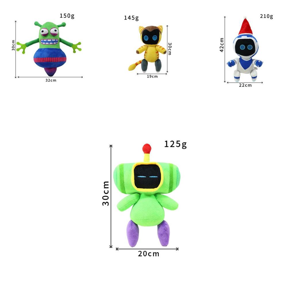 Charming Astro Bot Plush Rescue Plan Cartoon Character Doll For Kids Unique Gift Idea