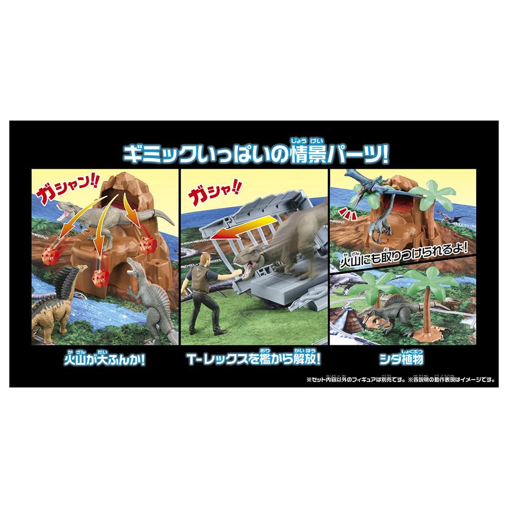TAKARA TOMY Jurassic World Big Dinosaur Kingdom Animal Dinosaur Реалистичная движущаяся фигурка Игрушка для детей от 3 лет Соответствует стандартам безопасности игрушек ST Mark
