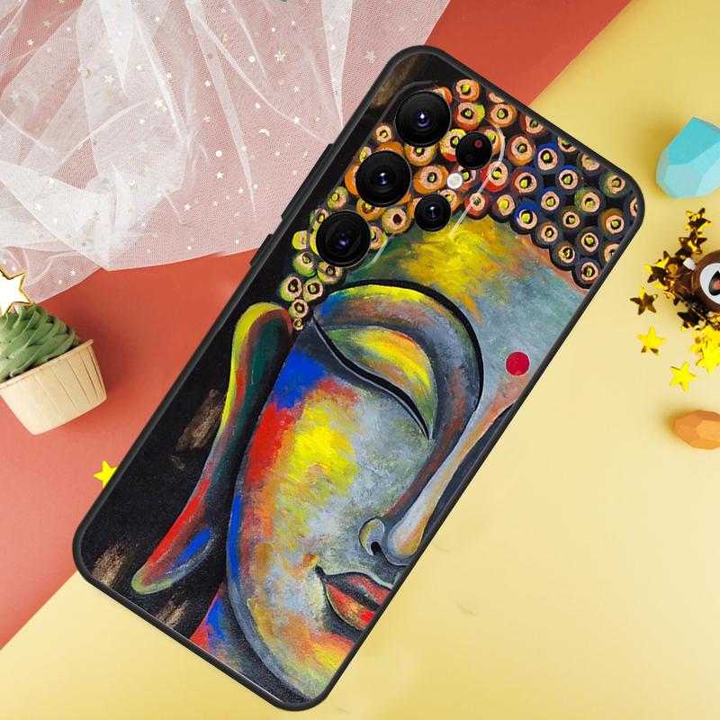Чехол для телефона с изображением Гаутамы Будды для Samsung Galaxy S26 S25 Ultra S23 FE S21 S20 S22 S24 Ultra S10 Plus Чехол Coque