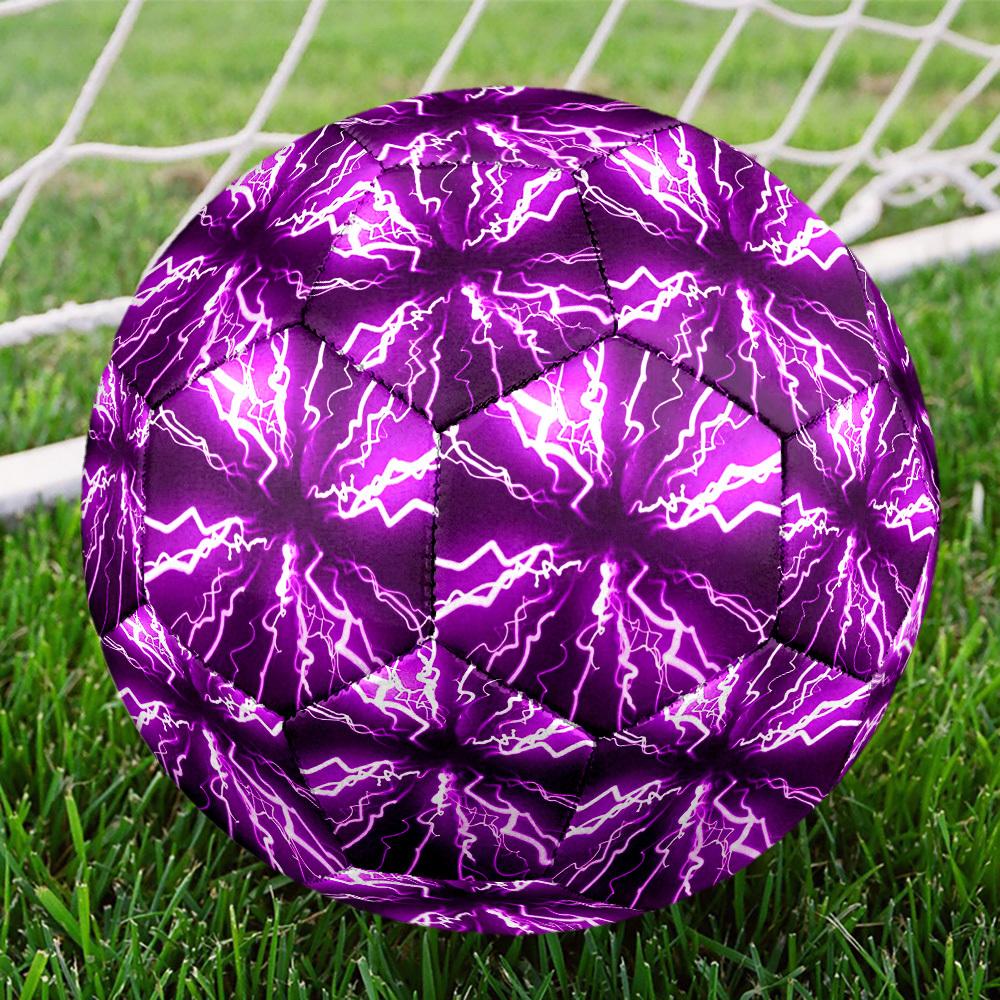 1pc Electric Energy Burst Size 5 Soccer Ball Professional Match Training Football Indoor &Outdoor Sports Ball Lightweight Durable c6531