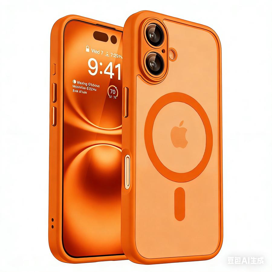 Luxury Frosted Shockproof Armor Phone Case For iPhone 17 16 15 14 13 12 11 Pro Max For Magsafe Matte Transparent Magnetic Cover