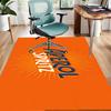 Aperol Spritz Polyester Carpet, Soft Indoor Mat for Office Chair, Living Room, Computer Desk - Decorative Home Office Rug Design