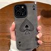 Покер Червы A Узор Подходит Чехол Для Телефона Для iPhone 17 Pro Max 16E 15 Pro 14 13 12 11 Mini AIR XS XR XS 8Plus Противоударный и