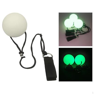 Пой Бол Жонглирование Бросок Гимнастика Активный Отдых Практика Вечеринка Танцы Упражнения Светятся в Темноте