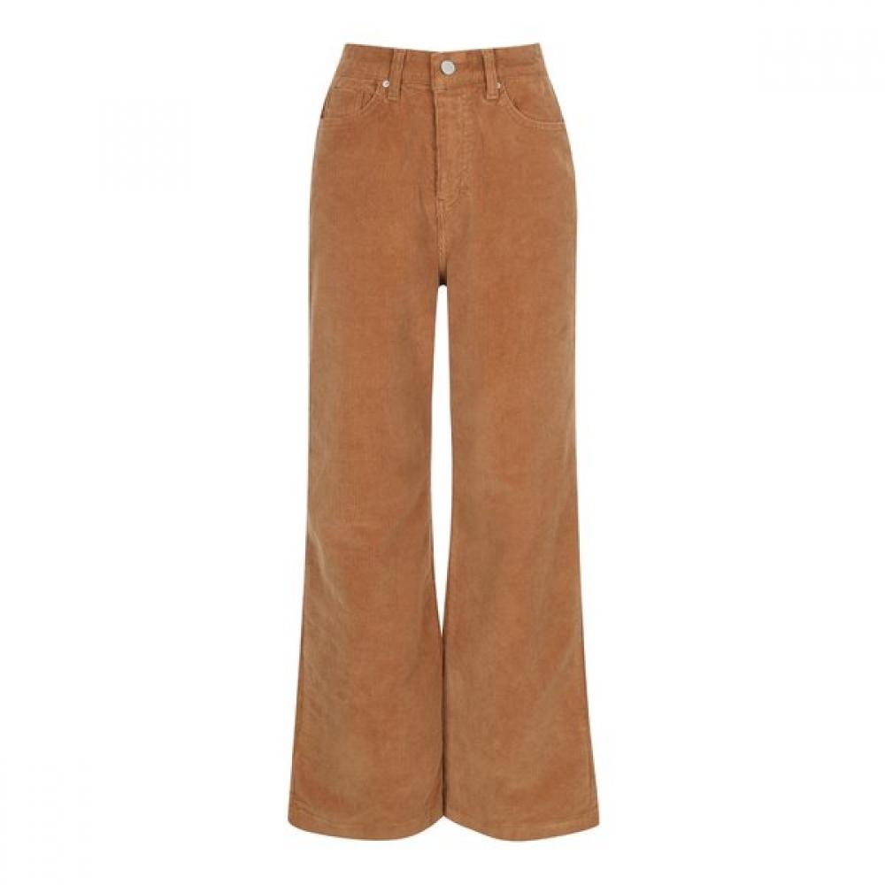 Ggpx New York Hidden Banding Corduroy Wide Long Pants Gobpt016f