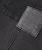 AVIREX PATCH STRETCH DENIM PANTS women's M 010 black 783-4211601