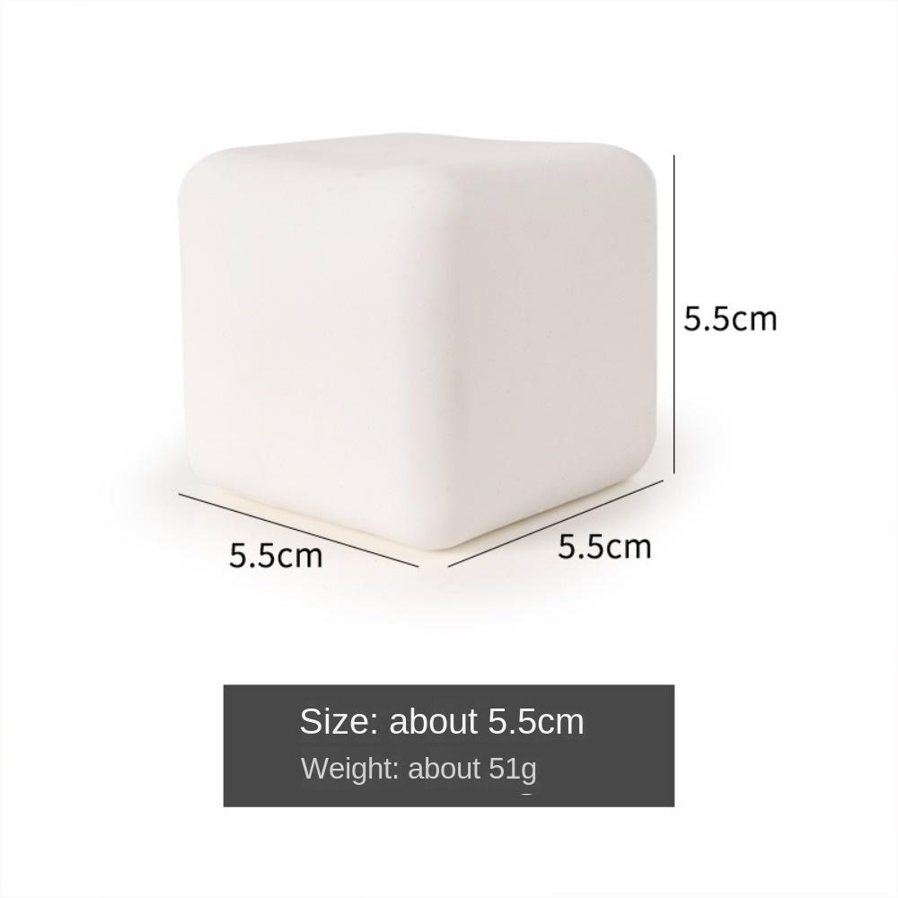 Мягкие Гибкие Кубики Тофу Милые Игрушки для Снятия Стресса Сенсорные Игрушки для Детей с Аутизмом Снятие Стресса и Тревоги Игрушки-Попрыгунчики для Детей Подарок Девочке