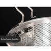 Easy Clean Oil Pan Strainer Mesh Design Cooking Basket Fried Sieve Basket  Vegetable Frying