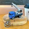 Cartoon Pullback Car Toy Pendant Movable Wheels Truck Key Pendant  Key/Backpack Decor
