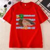 Vintage Retro Mallard Duck Hunting T Shirt Casual Round Neck 90s Hunting Dog TShirt Unisex Unisex Turkey Season Tshirt Tops