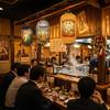 Ретро японский подвесной тканевый фонарь в стиле укиё-э с узором счастливого кота, фонарь для суши-ресторана, изакая, паба, украшение на Новый год