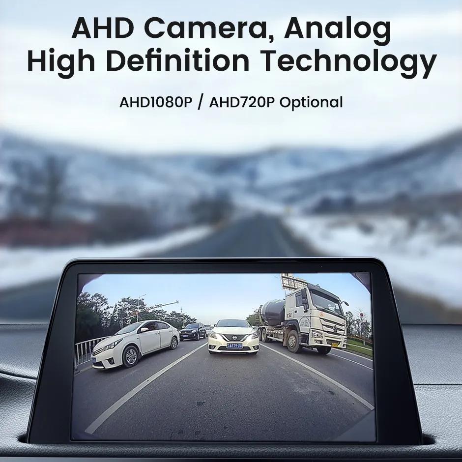 AHD Full HD камера заднего вида с ночным видением 1080P 720P с обратной передней стороной для грузовика, автобуса, тяжелого транспортного средства, автофургона, пикапа