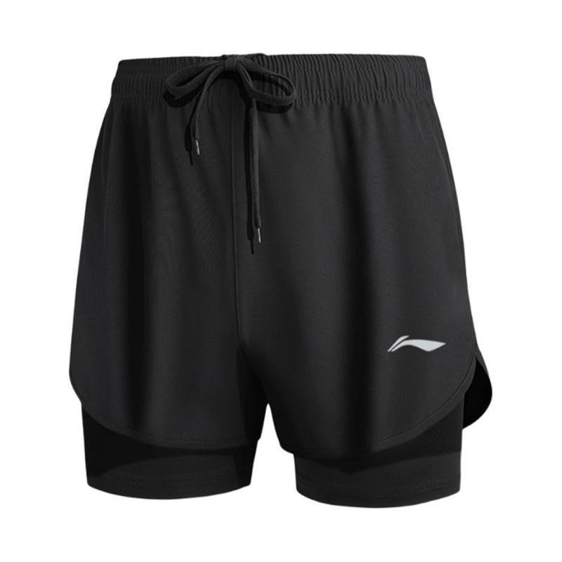 Li Ning Спортивные шорты мужские черные LSBT607-1