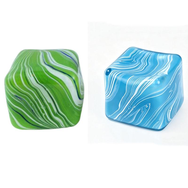 Maltose Stress Relief Toy Cube Sensory Fidget Toy Slow Rebound Soft and Glutinous Filled with Gel Stretchable Ice Cube Anxiety Relief