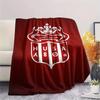 1Pc Hassania Agadir Print Flannel Blanket High Quality Warm Comfortable Cover for All Seasons Perfect for Gifts Home Decor