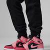 Jordan Спортивные брюки с однотонным принтом логотипа и манжетами для детей, черные FD9268-010