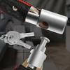 Bicycle Lock Extra Long Thickened Anti-Theft Chain Lock Bicycles Electric Vehicles Password Protection Mountain Bike Lock 4