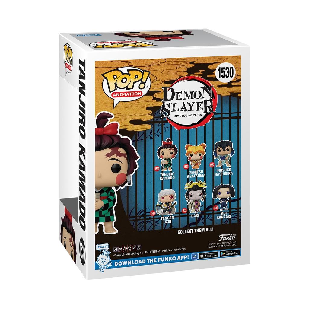 Funko Убийца Демонов Танджиро Камадо ПОП! ANIME - (Кимоно)