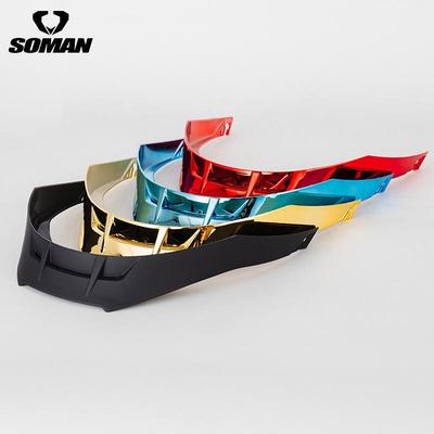 "SM955-S Хвостовое крыло для мотоциклетного шлема - Стильный, Унисекс аксессуар для езды в любое время года"