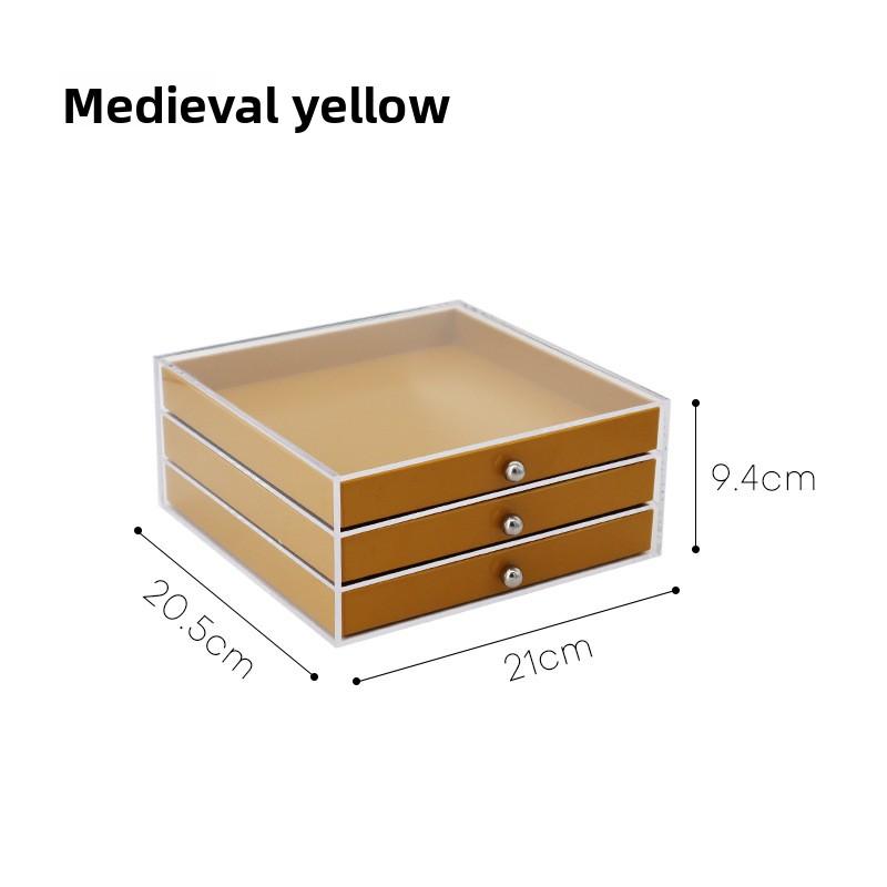 Коробка для хранения, Шкатулка для украшений, Мелкие предметы, Хранение помады, Многослойные прозрачные серьги, Серьги-гвоздики, Аксессуары, Органайзер