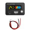 DC 8-30V Battery Capacity Voltage Meter Lead Acid Lithium Battery Indicator Car Motorcycle Digital  Voltmeter Ammeter