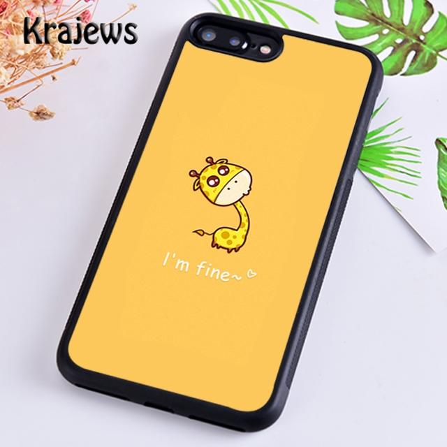 Krajews Cute Cactus Avocado Cactus Dinosaur Phone Case For iPhone 17 Air 16 15 14 plus 11 12 13 pro ma Plus coque Fundas