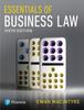 The Essentials of Business Law Book