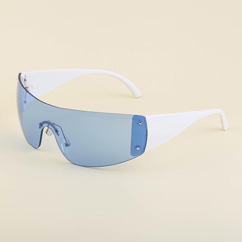 JYL TS Women's Windproof - Rimless Cycling Trendy Sunglasses HRH-FJ3553
