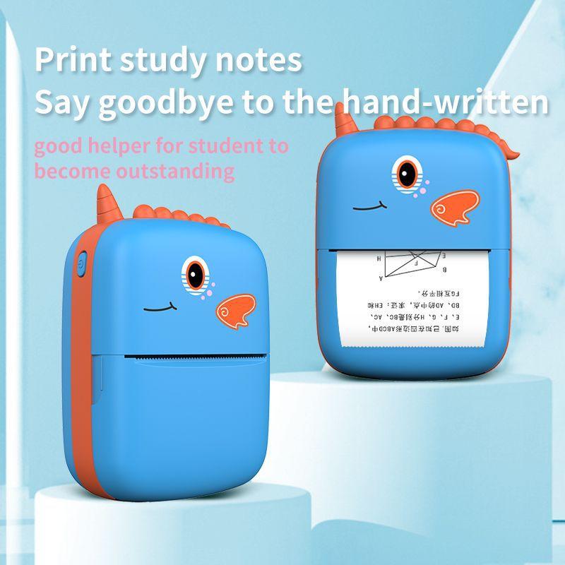 Label Printer Thermal Printers Portable Mini Wireless Inkless Pocket Printer for Android IOS Photo Printer Label Printer Gifts
