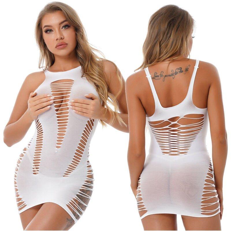 Сексуальное облегающее платье Babydolls, дышащее удобное ажурное мини-платье, клубная женская одежда