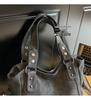 2025 New Women's Versatile Crossbody Tote Bag - Frosted Solid Shoulder Handbag