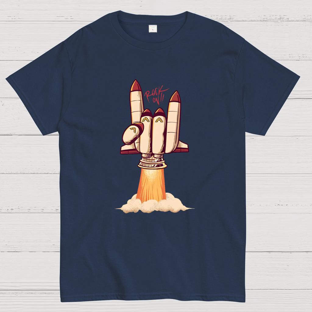 Rock On Rocket Geeky T-Shirt