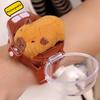 Rabbit Capybara Remote Control Car Watch Toys with Light 2.4G Racing Car Wrist Toy for Kids RC Small Car Interactive Games Toys