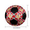 US Cremonese Indoor Soccer Ball Colorful Machine Stitched PVC Size 5 Team Training Competition Ready Durable High-Bounce Cool Sports Gift