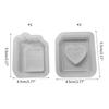 Силиконовые формы из смолы, зыбучие пески, литейные формы, шейкер для эпоксидной смолы, форма для ювелирных изделий, поделок, изготовления смолы, форма для подвески