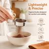 Lightweight Mesh Round Sifter 304 Stainless Steel Food Strainer  Cheesecake Pizza Bread