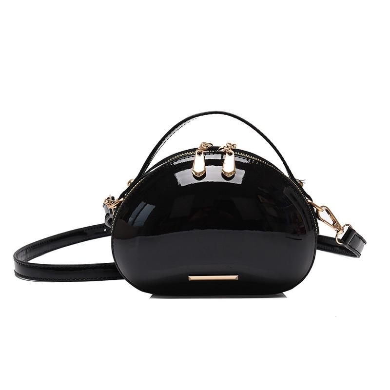 Роскошные сумки, женские сумки, дизайнерские мини-модные красные сумки через плечо в форме сердца для девочек, сумки через плечо из лакированной кожи высокого качества