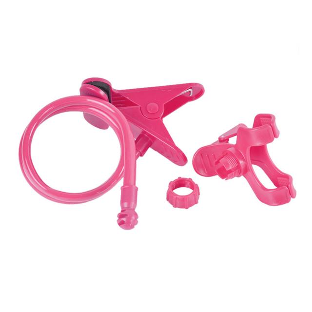 Держатель для мобильного телефона Универсальный зажим для смартфона 64 см Зажим с когтями Гибкий стержень Шарнирный опорный кронштейн Регулируемая на 360° ленивая подставка