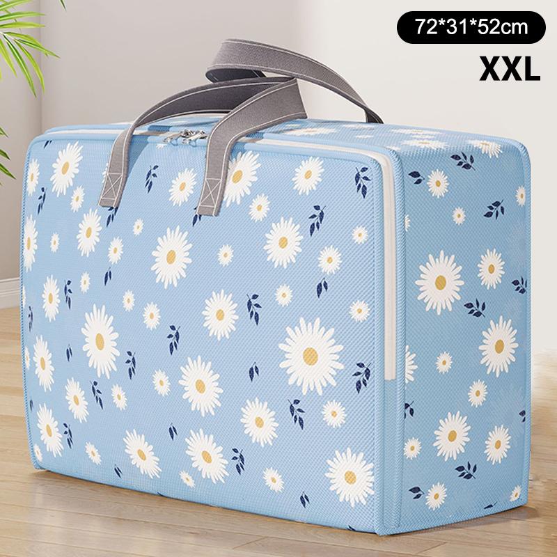 Сумка для хранения одеял, большая вместимость, сумка для хранения одежды, утолщенные складные сумки для переезда с ручками