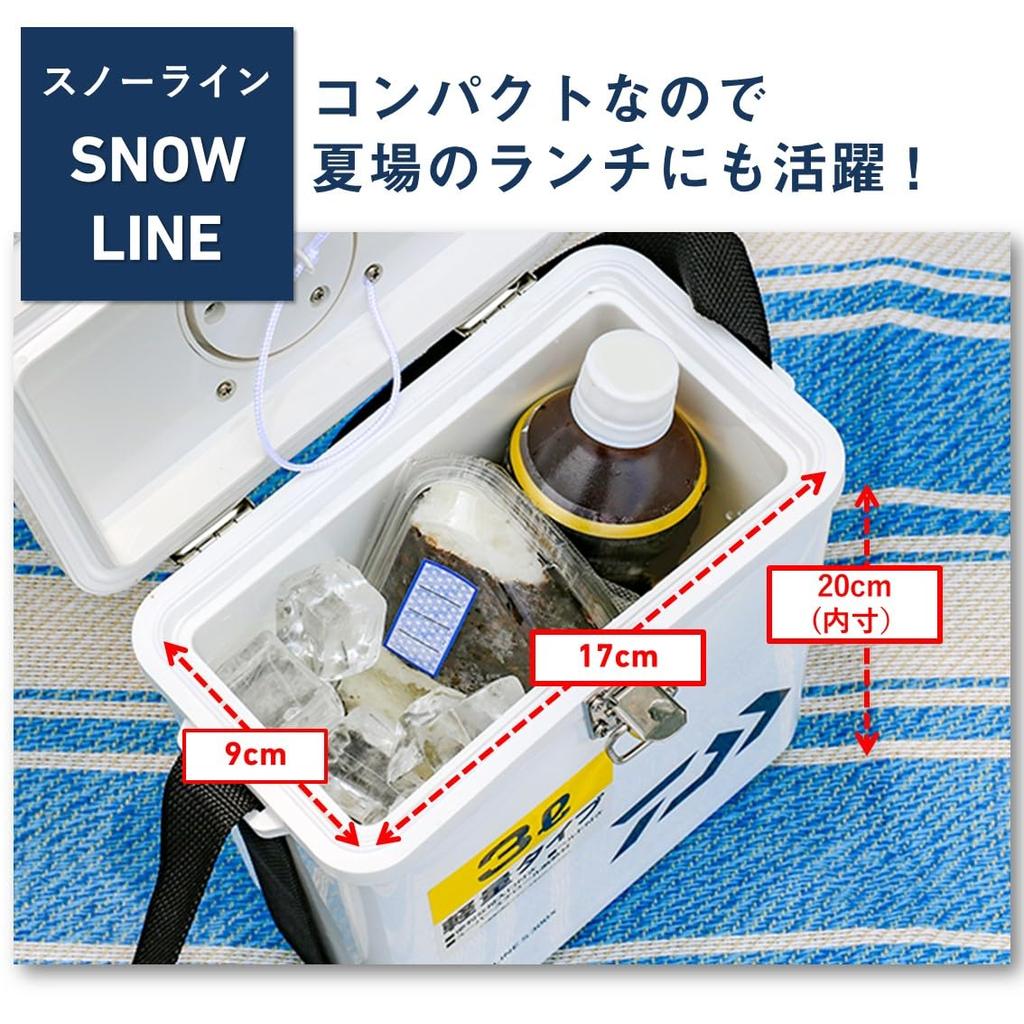 Daiwa Snowline S300X Кулер 3 литра Ящик, Белый, Рыбалка, Маленький,
