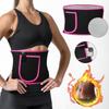 Тренажер для похудения для мужчин и женщин, регулируемый пояс для пота, эффект сауны, сжигание жира, пояс для упражнений на спину