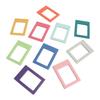 10Pcs 3 Inch Refrigerator Magnets Picture Frames Fridge Magnetic Photo Frame for File Cabinets Storage Cabinets