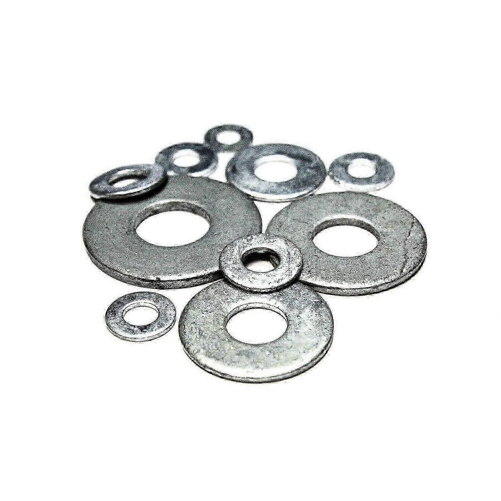 2025 (1lbs) 3/4' SAE Flat Washers - Hot Dip Galvanized 22 Pcs washers for Screws B2B
