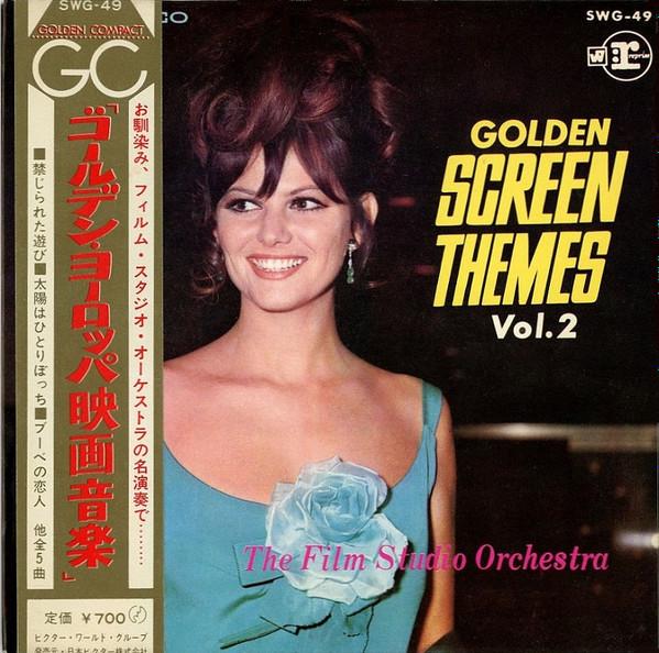 7inch Record FILM STUDIO ORCHESTRA  Golden Screen Themes Vol. 2 SWG49 REPRISE  Japan Jazz Used