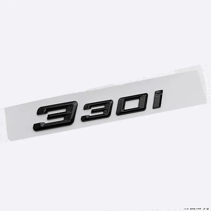 ABS Auto Sticker Letters Decal Voor BMW 320i 520Li 730Li 760Li Kofferbak Emblem Badge