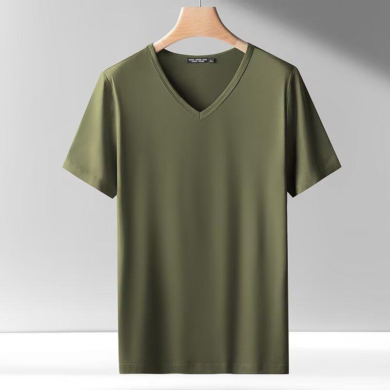 Мужская прохладная и дышащая летняя майка с V-образным вырезом