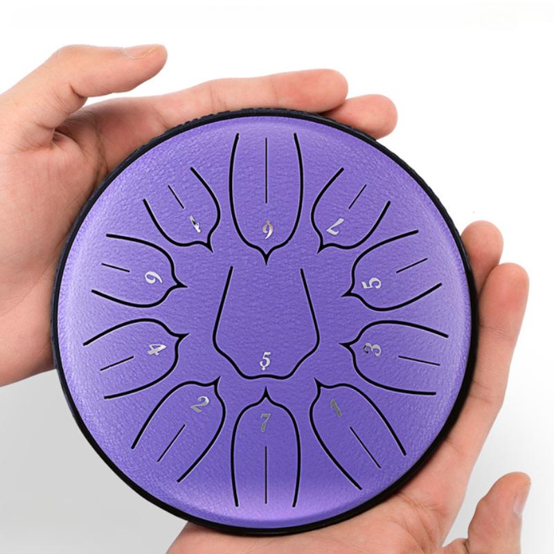 6-дюймовый 11-нотный язычковый барабан профессиональный практический ударный инструмент аксессуары небольшой портативный язычковый барабан подарок