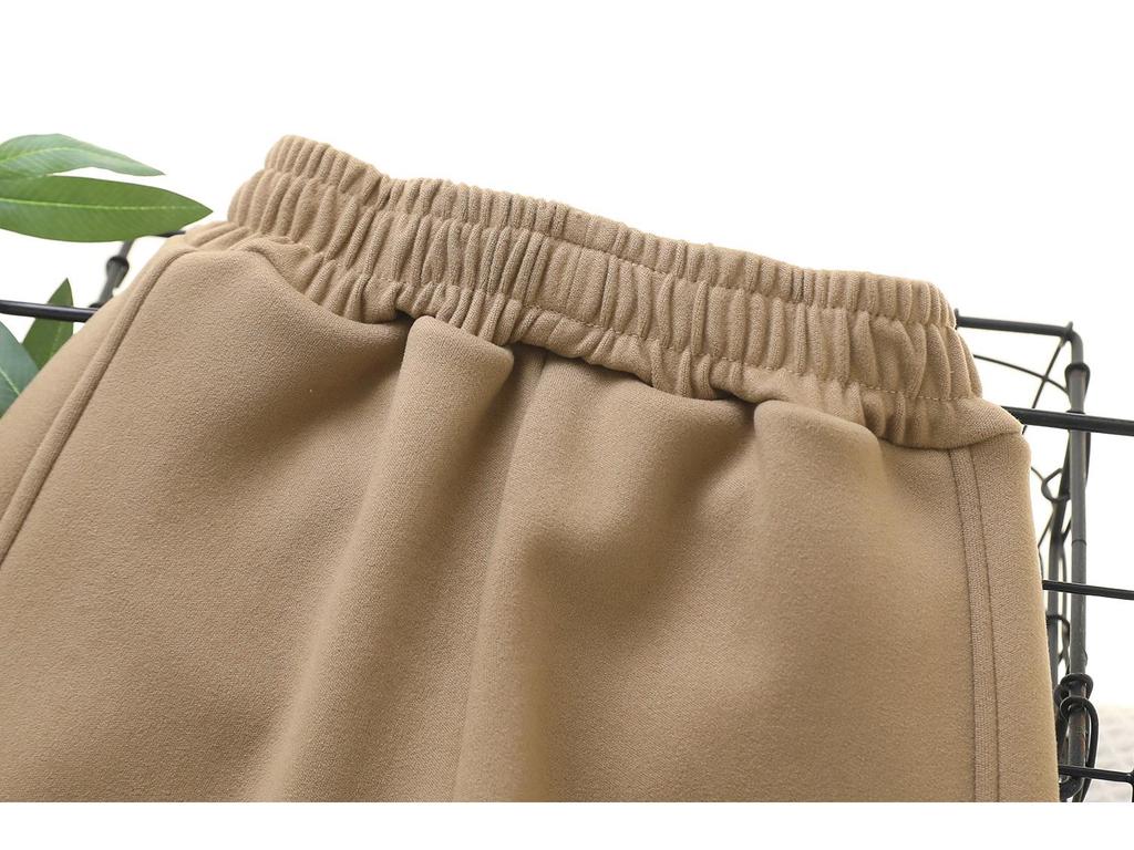 2023 Children's Windproof Winter Sports Pants - Velvet Casual Pants for Boys with Panda Design